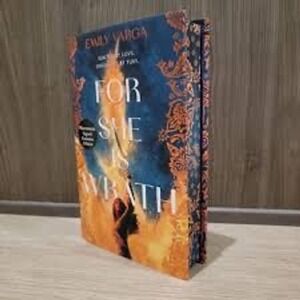 For She Is Wrath Waterstones Exclusive Hardcover Sprayed Edges